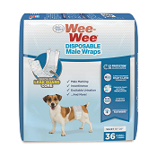 Four Paws Wee-Wee Disposable Male Wraps